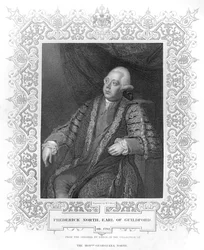 Porträt von Frederick North, Earl of Guildford